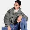 Levis Simple Comfortable Stylish Short Down Jacket Women Jackets Green 002Q5-0000