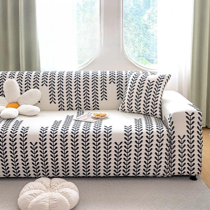 New Summer Ice Silk Sofa Cover Breathable Cool and Elastic Protective Cover Anti Cat Scratch Universal Sofa Cover