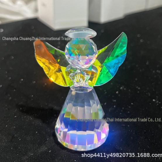 Crystal Angel Ornament - Creative Gift for Birthdays and Weddings