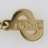Dior CD Necklace Plated Gold 4.8g Women Used