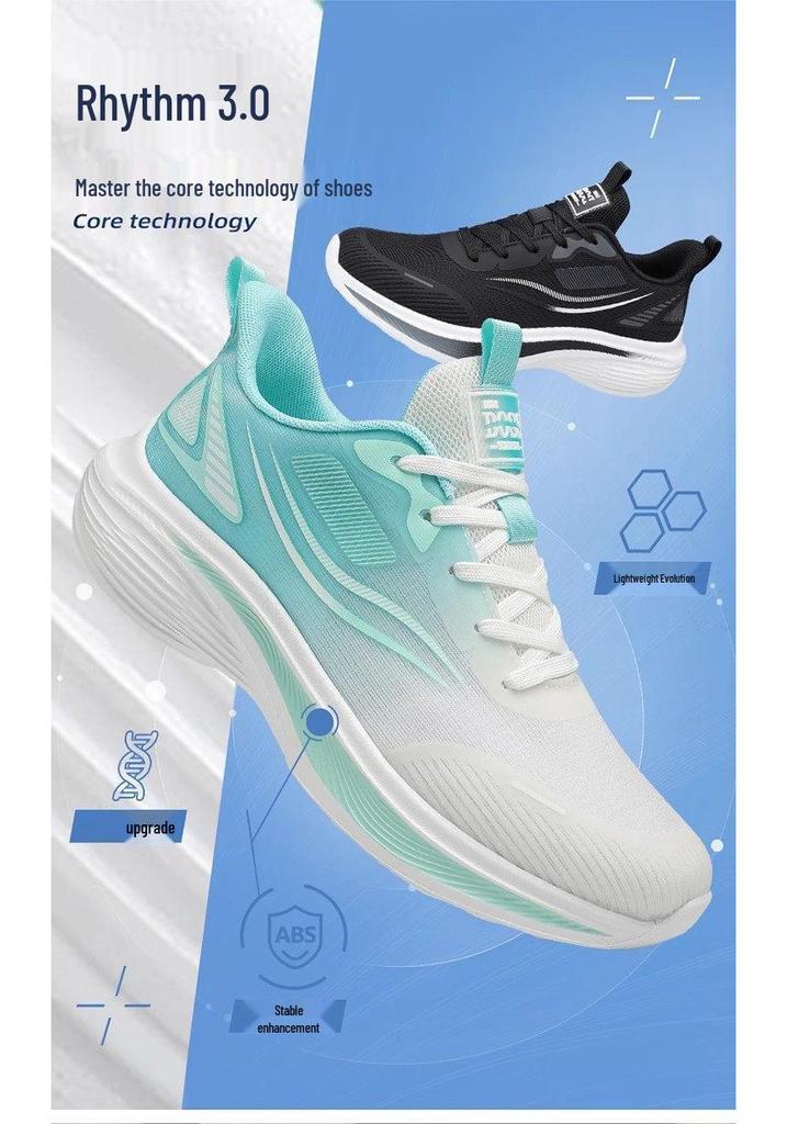 2026 Summer Men's Lightweight Mesh Sport Shoes: Breathable, Stylish Gradient Design