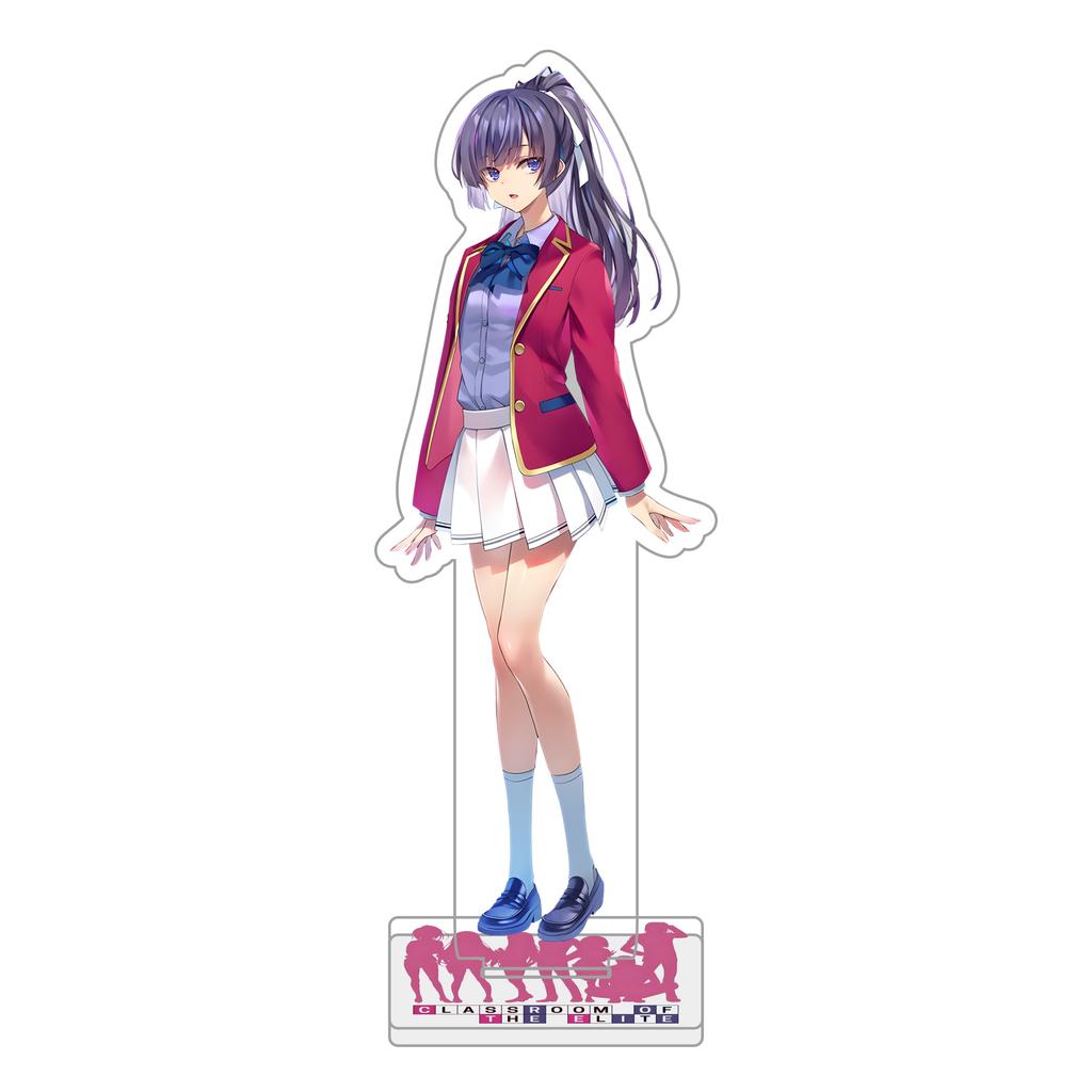 Klassenzimmer Des Animes 15cm Acryl-Ständer - Horikita Suzune & Karuizawa Kei || Heiße Anime Schreibtischdekoration Spielzeug