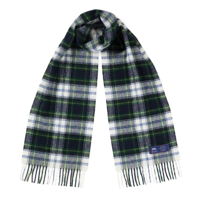 ABRAHAM MOON Merino Wool Muffler 25cm - Dress Gordon