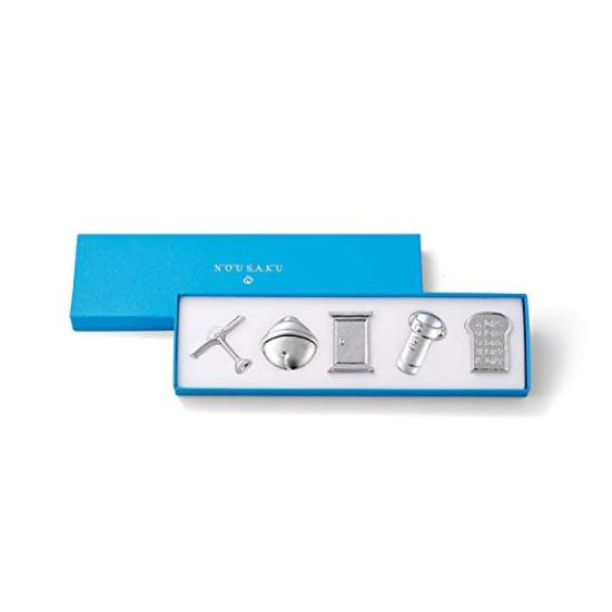 

Nousaku Secret Tool Chopstick Rest 600220 [Doraemon Series] [100% Tin] серебряный