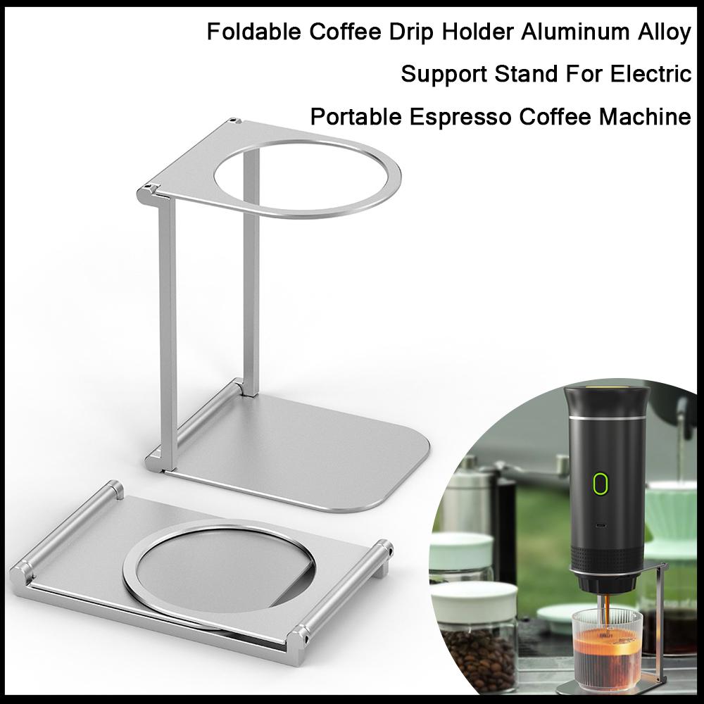 Portable Coffee Maker Adjustable Metal Stand Accessory for Multiple Outdoor Coffee Machine Models