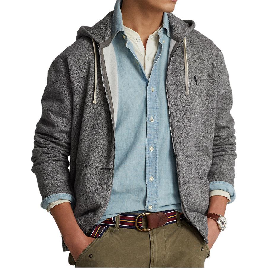 Polo Ralph Lauren Sudadera con capucha de forro polar con cremallera completa 710625887-001