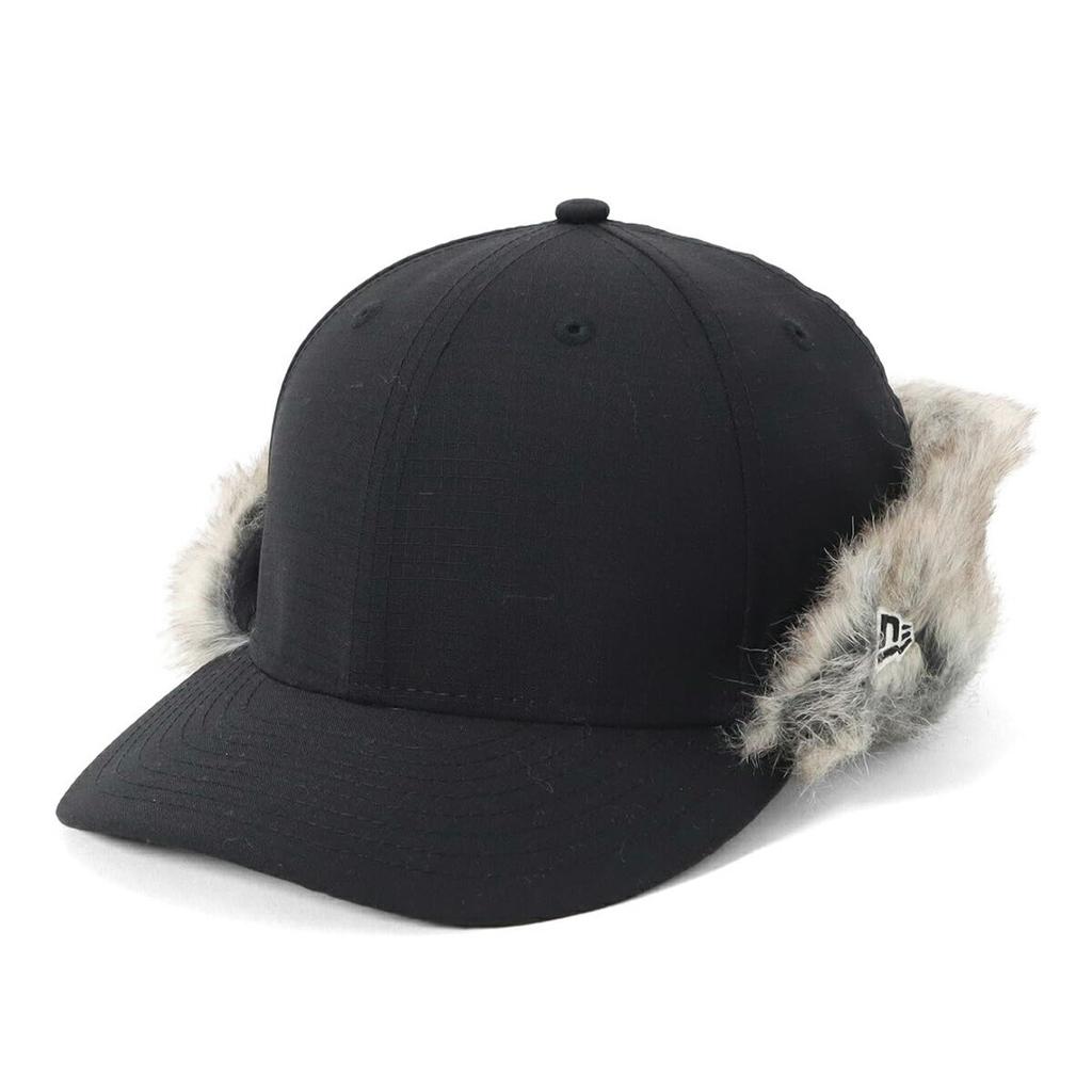 New Era Outdoor Cap LOWPROFILE 59FIFTY Dog Ear Flap ONSPOTZ Special Edition Black 7 Low Profile 59Fifty Flip Down Cordura Combat Wool 1/4