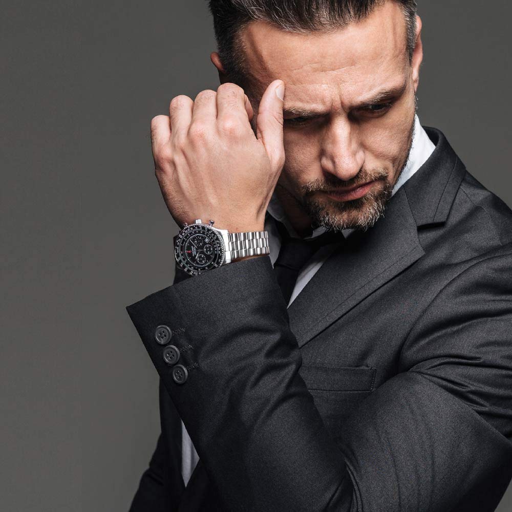 Hodinky Ghione Flight Timer Pilot Chronograph FT42SNV Day Father's