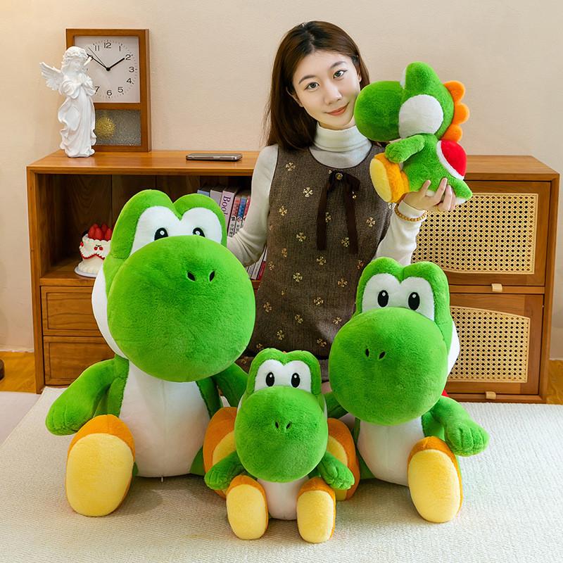 Yoshi Dinosaur Plush Toy For Kids Cartoon Collectible Soft Stuffed Animal Gift