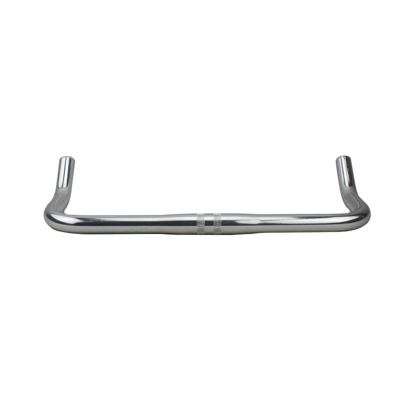 Bike Handlebar Rest Bend Bar Aluminum Alloy 22.2 *25.4*420mm Single Speed Bike Track Fixed Gear Road Bicycle Bullhorn Handlebar