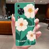 For Huawei Nova Y63 Case NovaY63 Y 63 Phone Cover Clear Silicone Fashion Flower TPU Soft Cases for Huawei Nova Y72s Back Shells