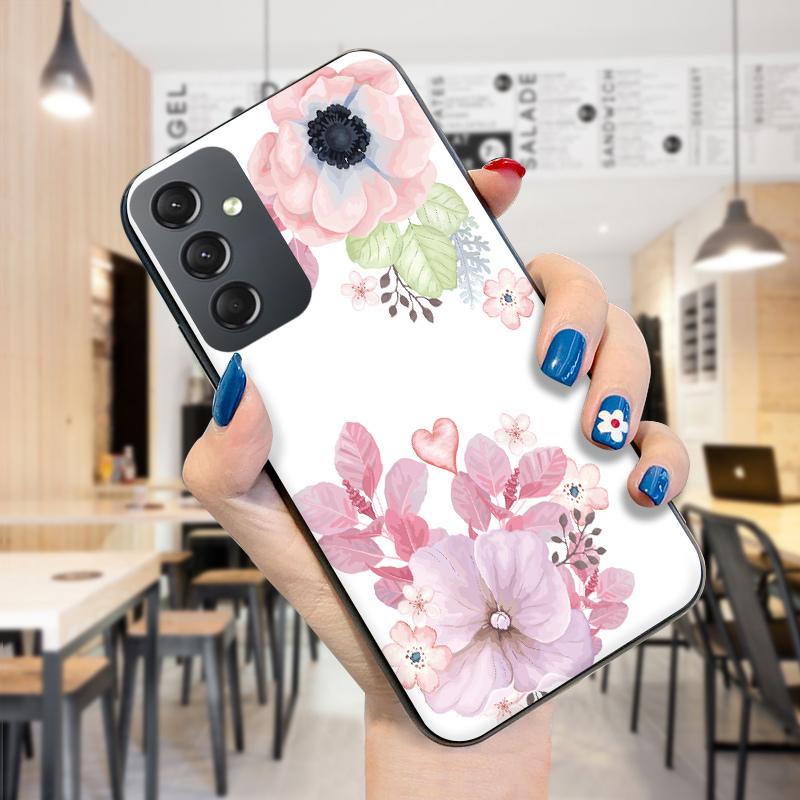 Carcasă pentru telefon cu model pictat, rezistentă la șocuri, din silicon moale, TPU, pentru husă Samsung