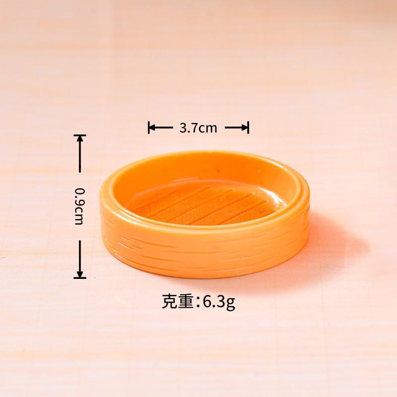 8Pcs Mini Cartoon Steambox Animal Miniatures Resin Breakfast Ornaments Fairy Garden Decoration Micro Landscape*-*&