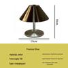 Umbrella Mushroom Metal Desk Lamp - USB Charging, Touch Dimming, Eye Protection, Simple & Atmospheric Design