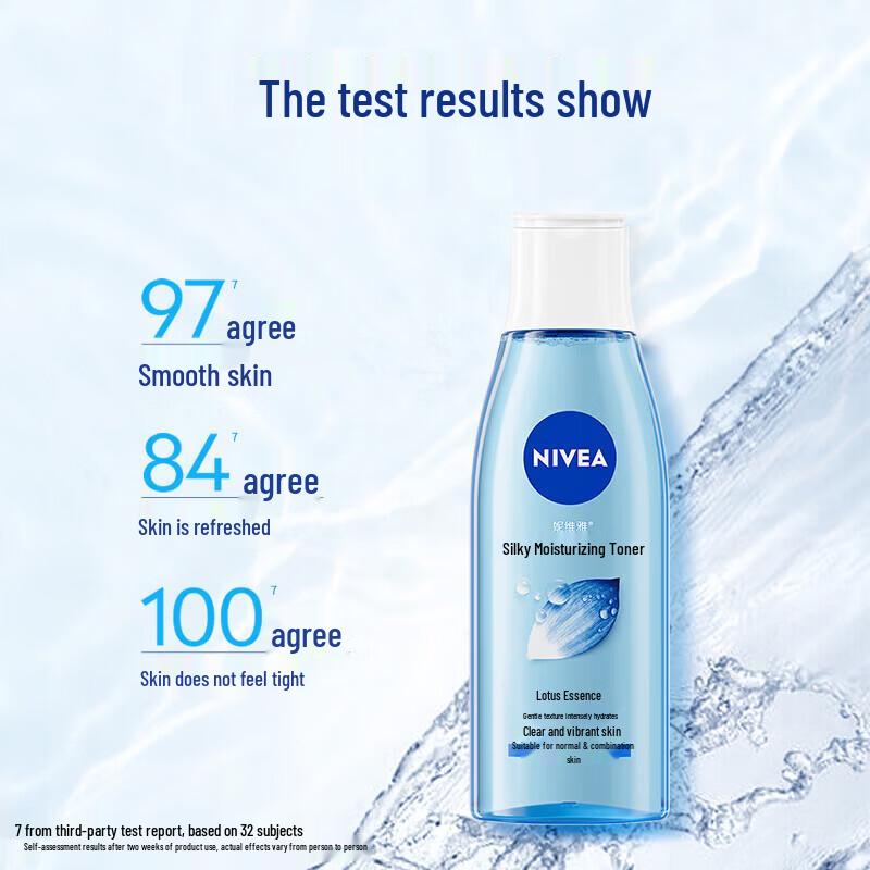 NIVEA Silky Moisturizing Toner 200ml & Maxam Protective Hand Cream 75g Set