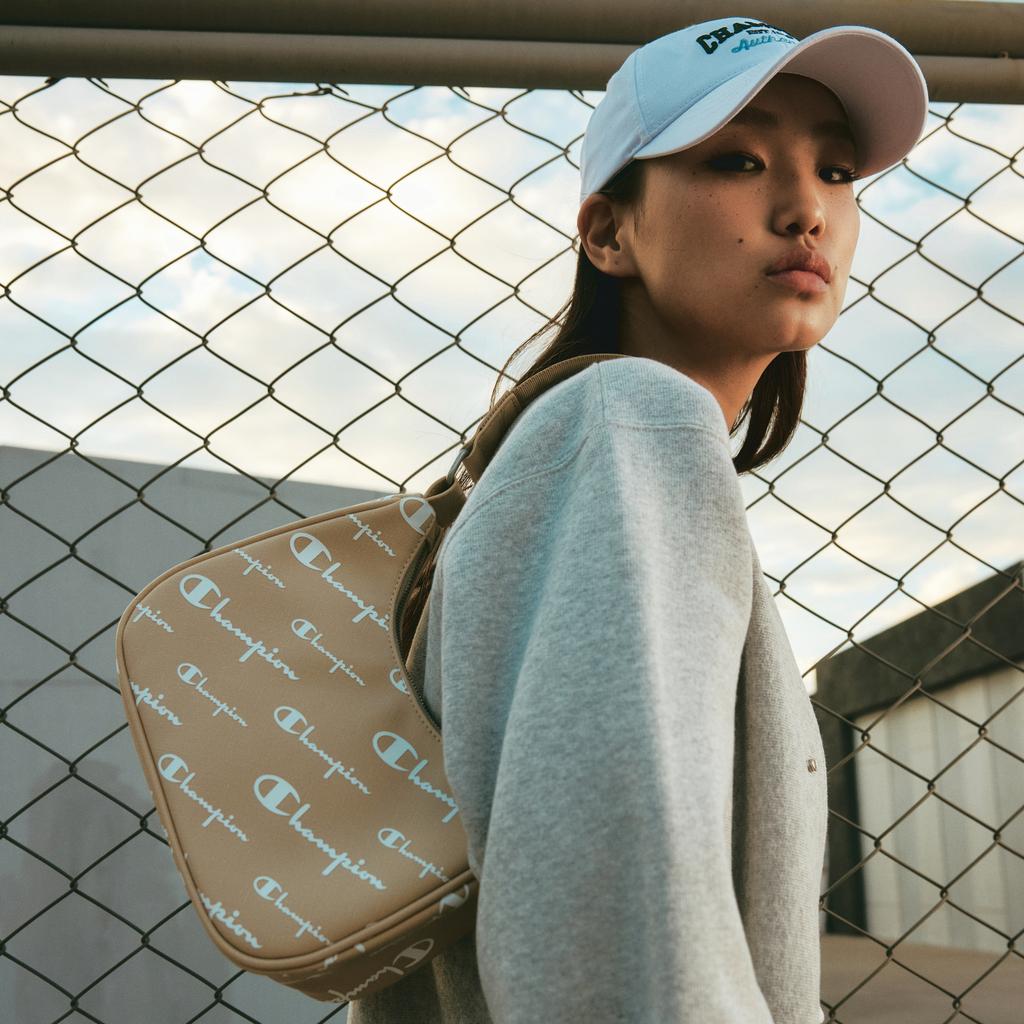 New Champion Synthetic Leather Backpack Shoulder Bag Regular Unisex Champion Black/Wheat Umber U5AACPU79