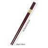 5/10 Pairs 24.9cm Red Reusable Chopsticks Sushi Sticks Non-Slip Chopstick Korean Japanese Food Chinese Chopsticks Set