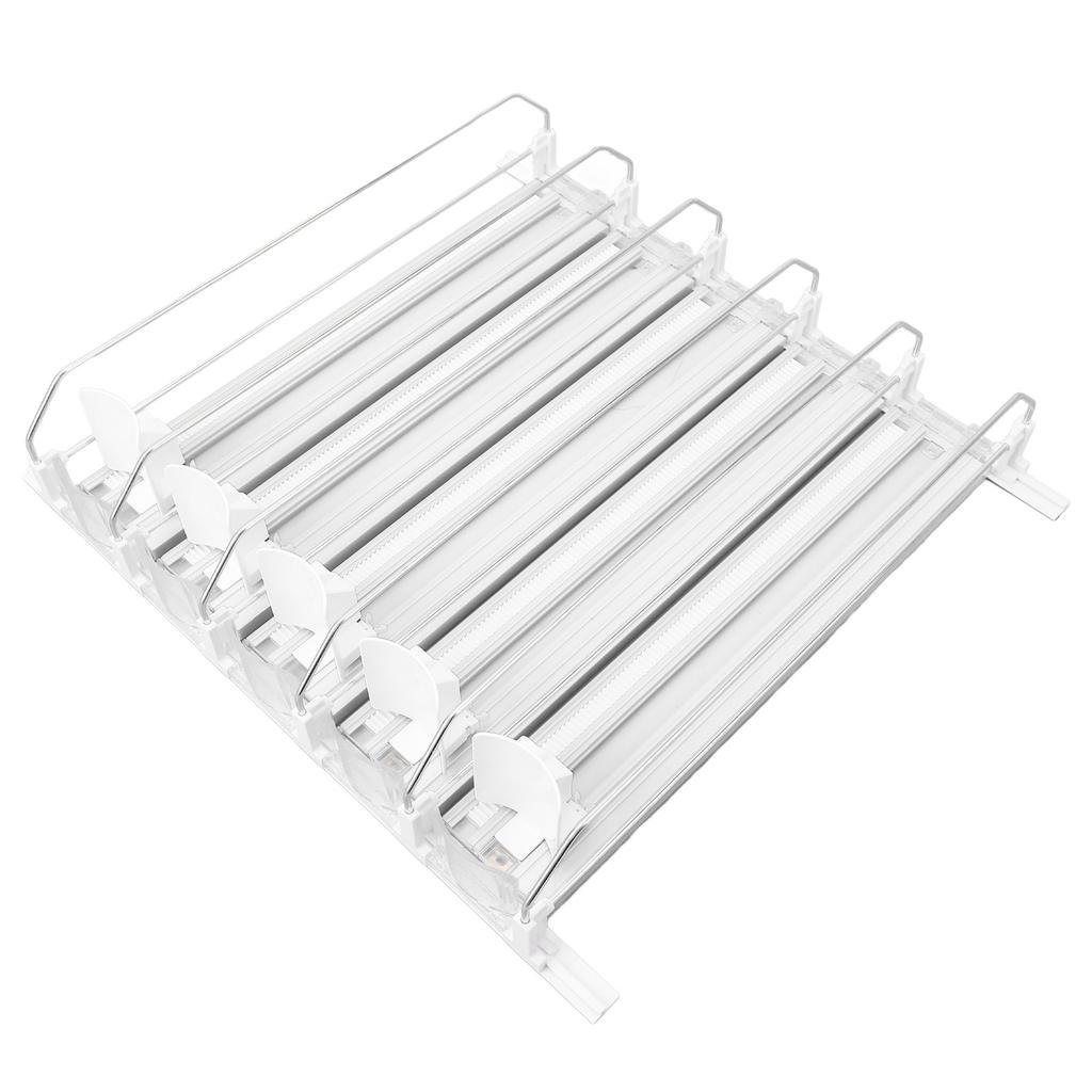 5pcs Drink Organizer for Fridge Automatic Pusher Glide Self Pushing Soda Can Dispenser Beer Pop Can Water Bottle Drink