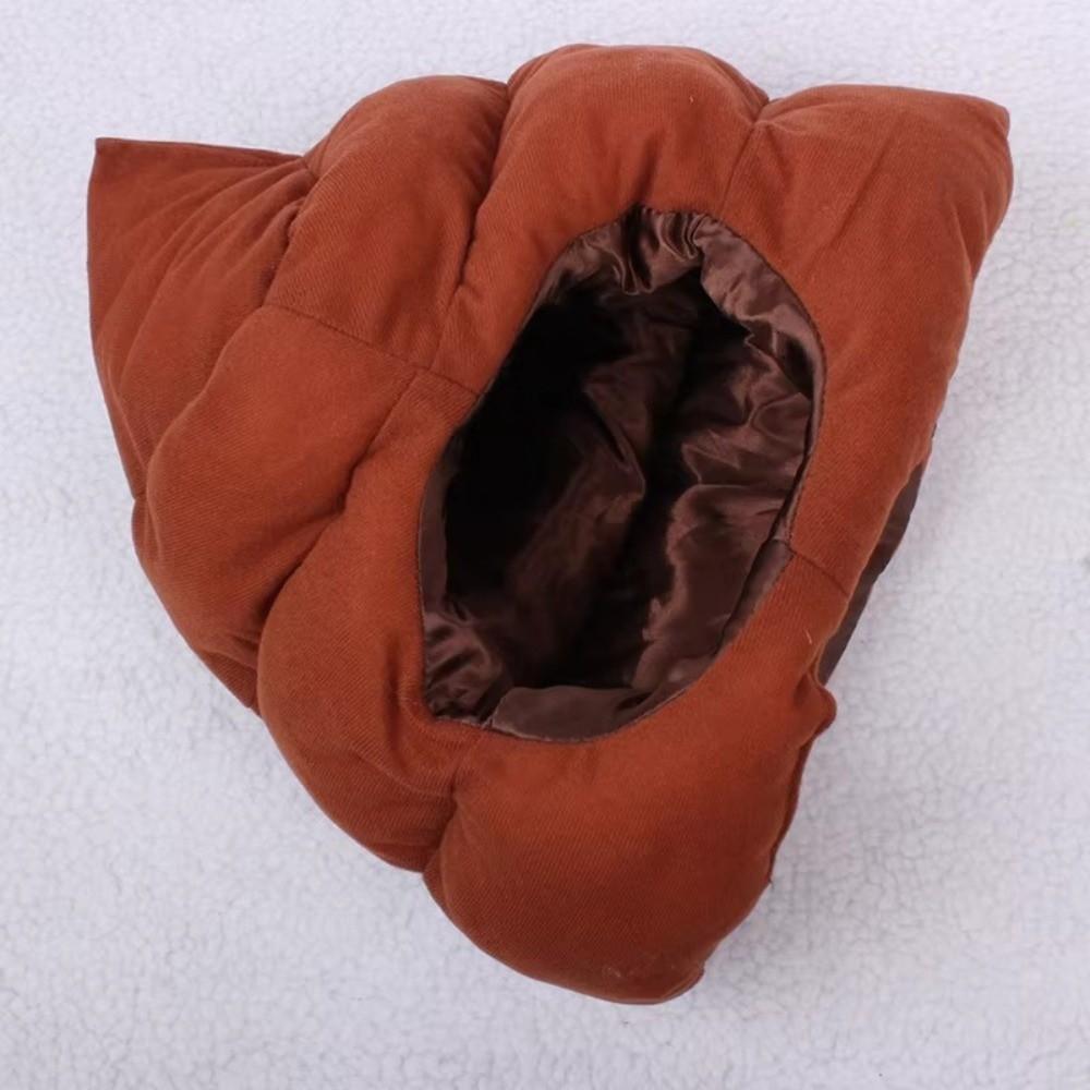 Warm Cap Poop Hat Poop Shape Plush Poop Hat Gag Gift Funny Poop Hat  Cosplay