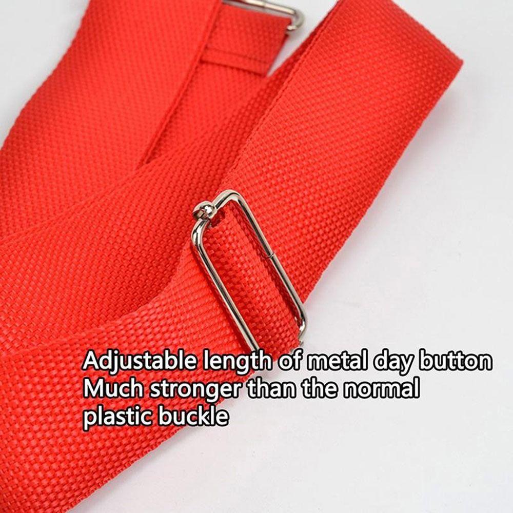 Adjustable Snare Drum Straps with Metal Hook Small Drum Strap Performance Sling  for School Band