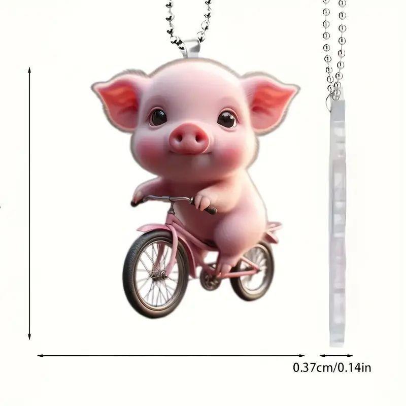 

Акриловый Игривый Поросенок Автомобильный Аксессуар Восхитительная Мультяшная Фигурка Идеально Подходит Для Интерьеров Автомобиля