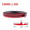 Car Rubber Seal Strips Auto Seal Protector Sticker Window Edge Windshield Roof Rubber Sealing Strip Noise Insulation Accessories
