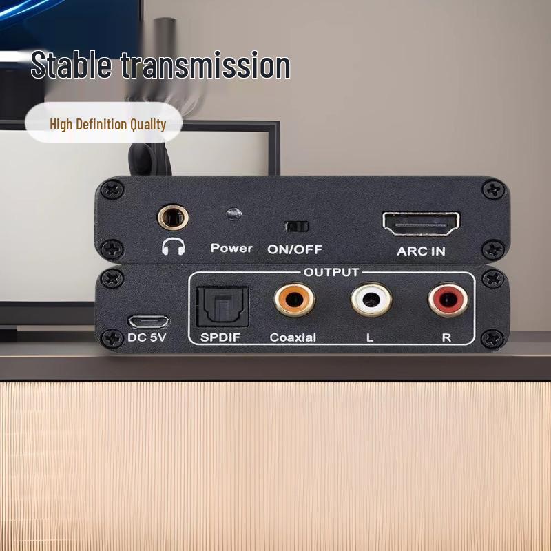 HDTV/ARC Audio Converter: Optical, Coaxial, 3.5mm Headphone Output