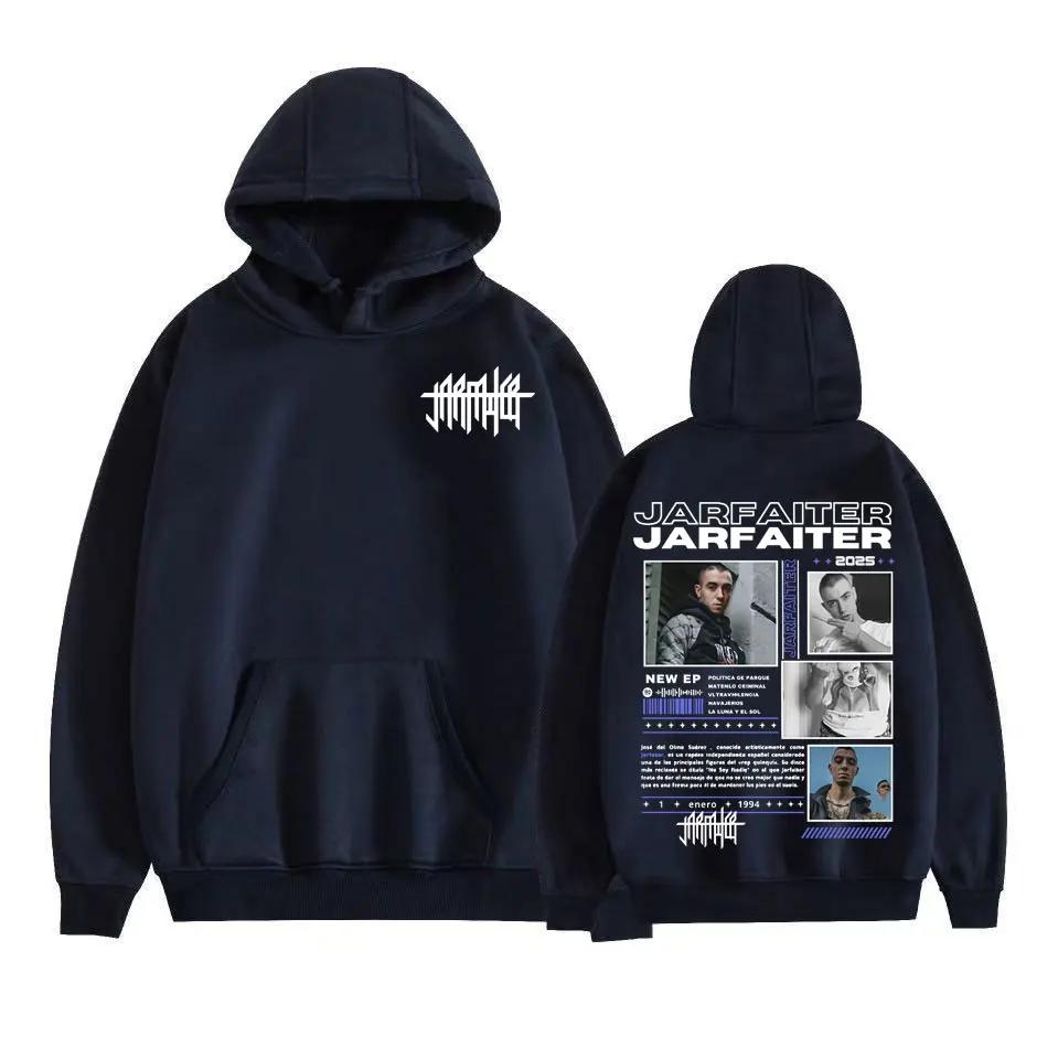 Rapper Jarfaiter Album Tour 2025 Cover Hoodie Men Women Harajuku Fashion Hip Hop Pop Music Sweatshirts Bodywarmer Fleece Hoodies