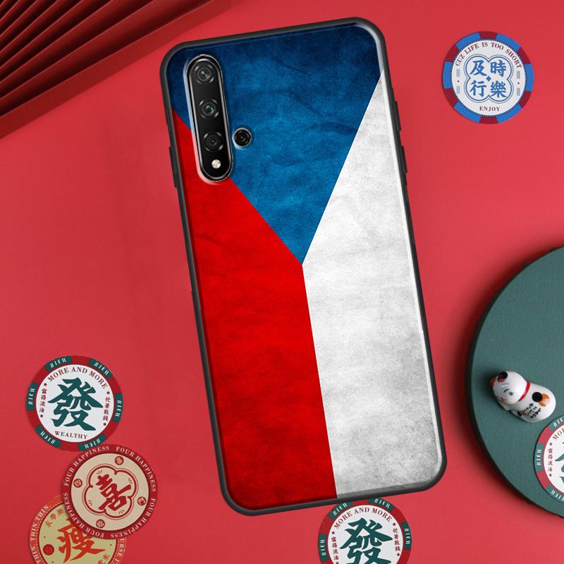 Czech Republic Flag For Huawei P20 P30 P40 Lite P60 Pro Nova 12i 11i 8i 12s 9 10 SE Y90 Y60 Y70 Y72 Y61 Y91 Case