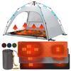USB Rechargeable Outdoor USB Heating Sleeping Mat 5 Heating Zones Fast Heating 3 Heat Levels Heated Sleeping Bag Pad