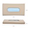 Car Visor Tissue Holder PU Leather Hanging Paper Towel Clip Napkin Holder Backseat Tissue Case Auto Interior Accessories