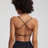 Candy Color Nude Feel Workout Bra Outdoor Tight Running Exercise Underwear Shockproof Quick-Drying Workout Clothes Tops Women