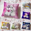 Cartoon D-Diddl Cushion Cover Premium Comfort Reversible Pillow Cove -Two In One Design for Any Room & Car Interior