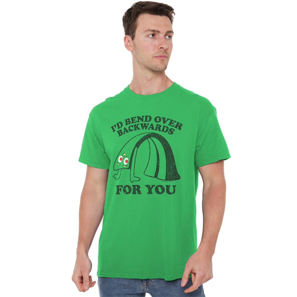 Gumby Unisex Adult Bend Backwards T-Shirt