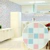 Self-Adhesive Waterproof Mosaic Tile Stickers Wallpaper Kitchen Backsplash Bathroom Cabinets Oil-Proof Renovation Film