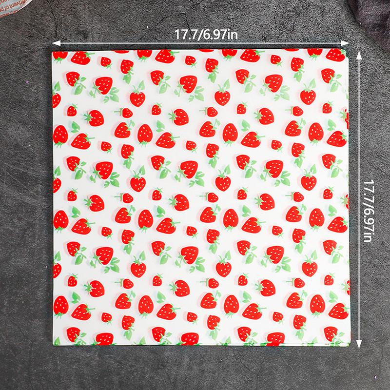 7 Colors Wax Paper Sheets For BBQ Picnic Festival Party Fast Food 100Pcs Greaseproof Paper Liners Sandwich Wrapping Paper