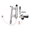 8in Keg Party Pump Beer Keg Tap Keg Hand Pump 8in Picnic Pump with Beer Faucet Draft Beer Party