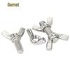 Jianat 304 Stainless Steel Butterfly Thumb Screw and Nut Set