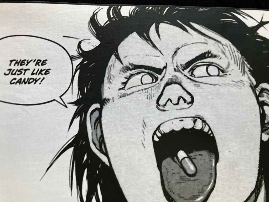 [USED] Akira Tetsuo Tetsuo T-shirt Anime Shima Tetsuo Kaneda