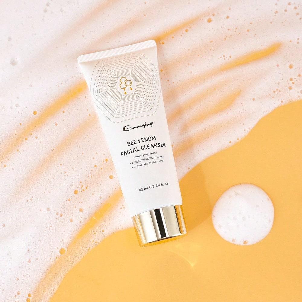 1pc Honey Facial Cleanser, Tightening And Gentle, Deep Cleansing Skin Impurities, Moisturizing And H