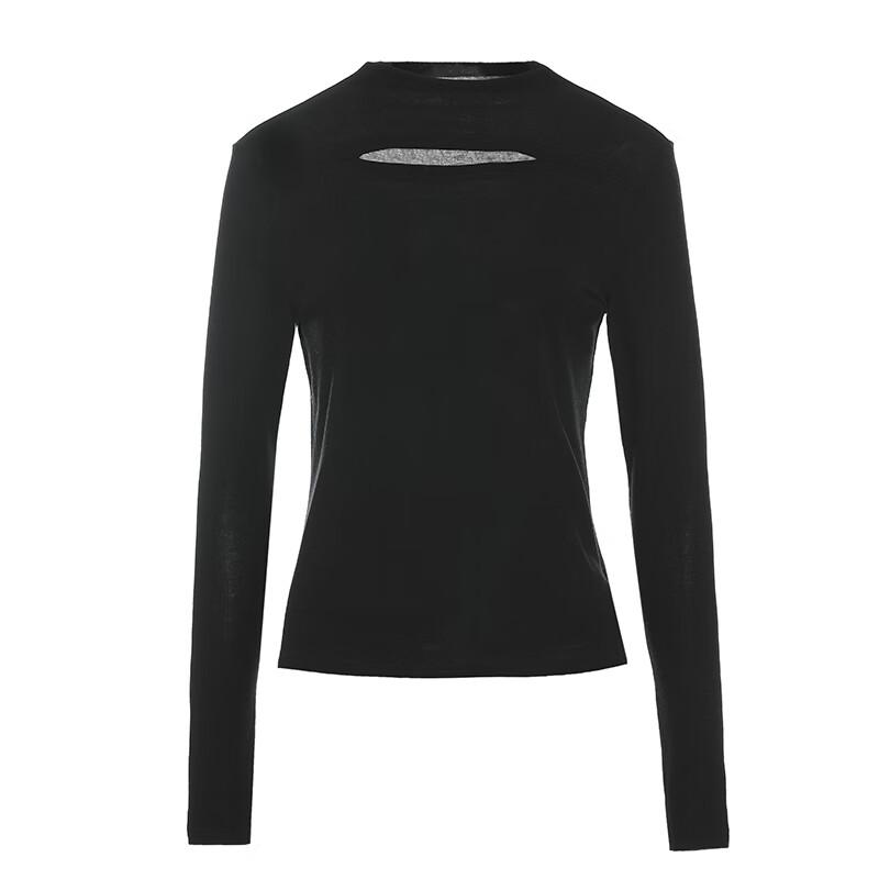 

G·TENNA Женский базовый слой с высоким воротником из шерстяной смеси CL15003 M