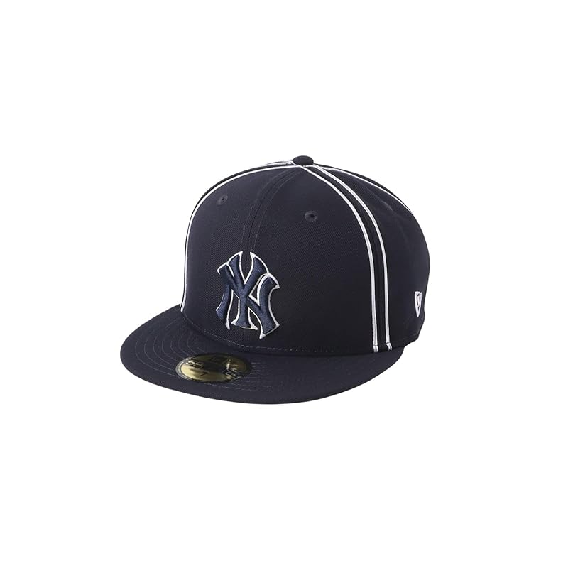 

[Sunny Label] hat cap New Era 5950 MLB PIPING NEYYANCO men s LM47-14307686 NAVY one