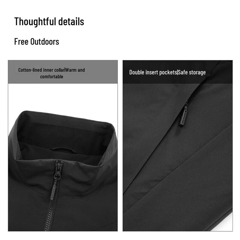 Nothland Men's NPJFH5644E Outdoor Insulated Padded Jacket