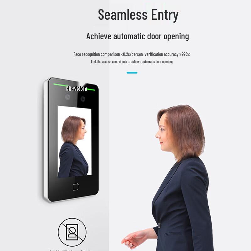 Hikvision DS-K1T341BM Face Recognition Time Attendance & Access Control Terminal