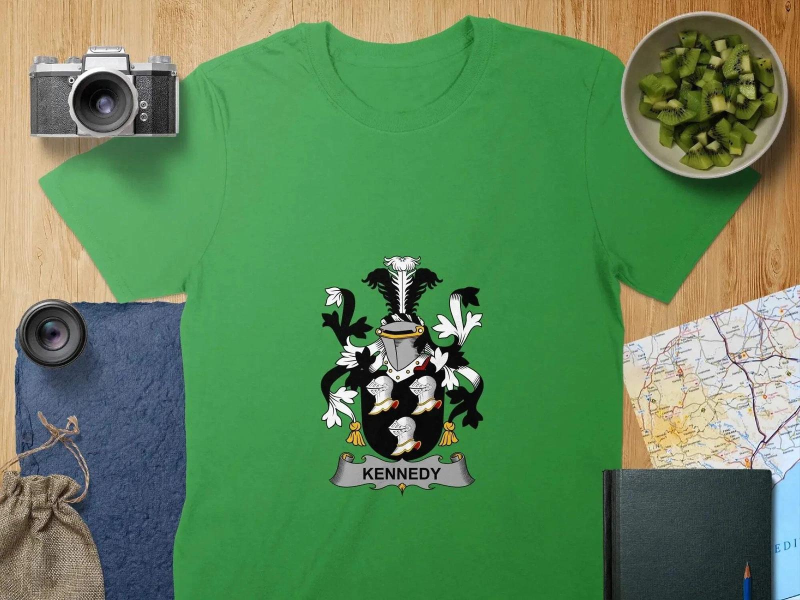 Kennedy Coat Of Arms Irish T-Shirt 4XL