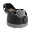 One Button Water Bottle Top Replacement Cap Plastic Leakproof Lid One Click Accessories Black