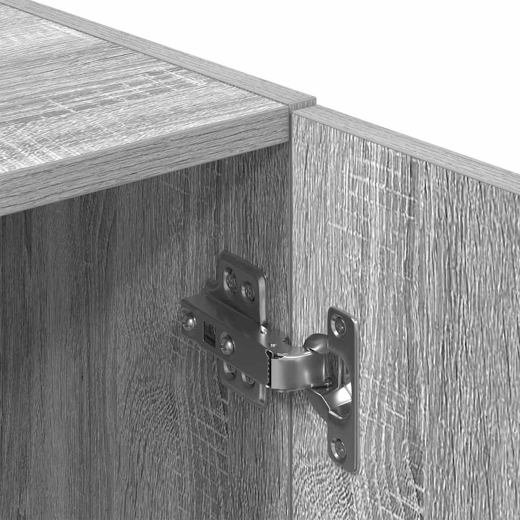 Kitchen Cabinet Grey Sonoma 38 X 41.5 X 131.5 Cm Engineered Wood