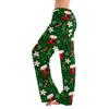 Womens Pajama Pants Sleepwear Casual Drawstring Elastic Waist Pants Comfy Straight Yoga Loose Trousers