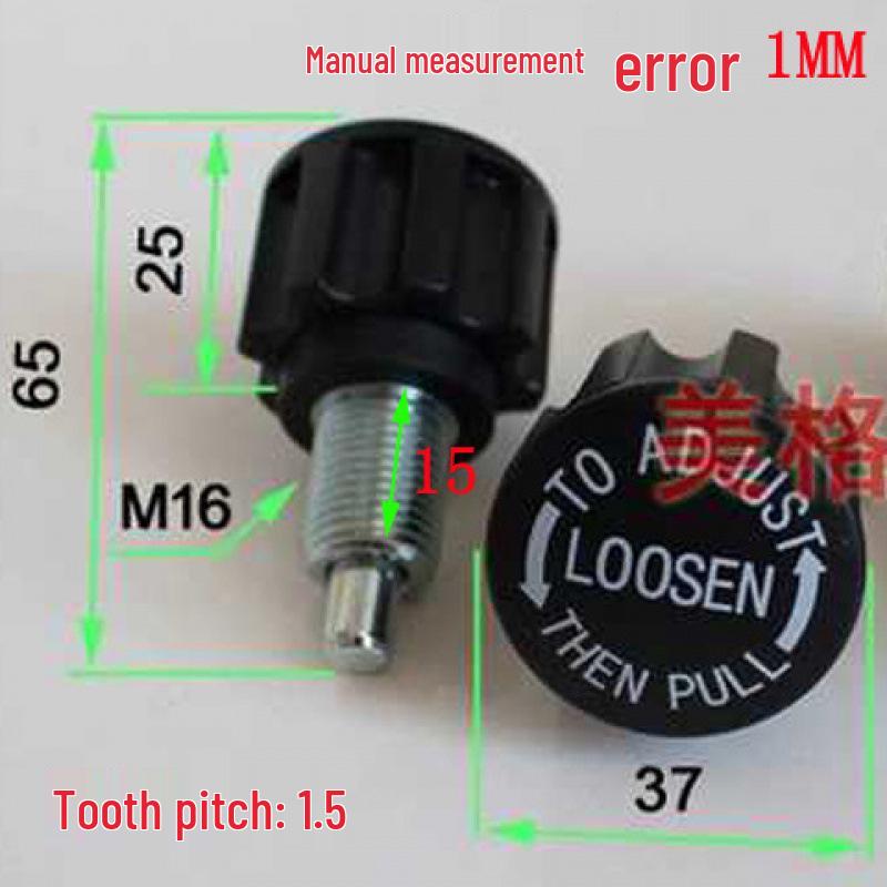 Rotating Pull Pin Knob for Dynamic Bike Equipment