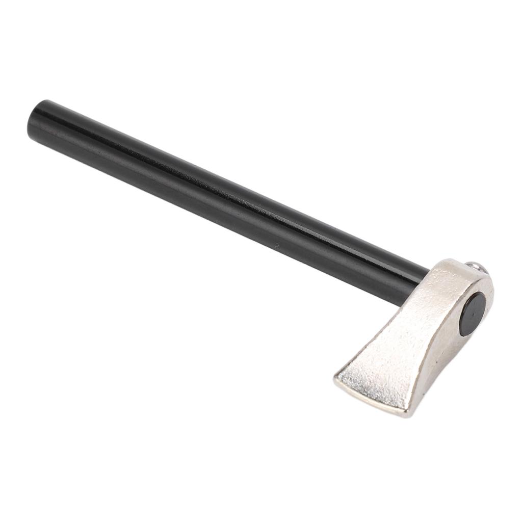 RC Metal Axe Aluminium Alloy Decoration Accessories Mini Axe for 1 10 RC Crawler Car Upgrade PartsBlack Silver